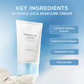 SKIN1004 Madagascar Centella Hyalu-Cica Moisture Cream Lightweight Hydrating Face Moisturizer 75 ml
