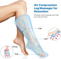Renpho Leg Compression Massager with Heat, 5 Modes, 3 Intensities