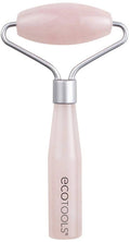 EcoTools Mini Rose Quartz Facial Roller Dual-Ended Skincare Tool, 1 Count
