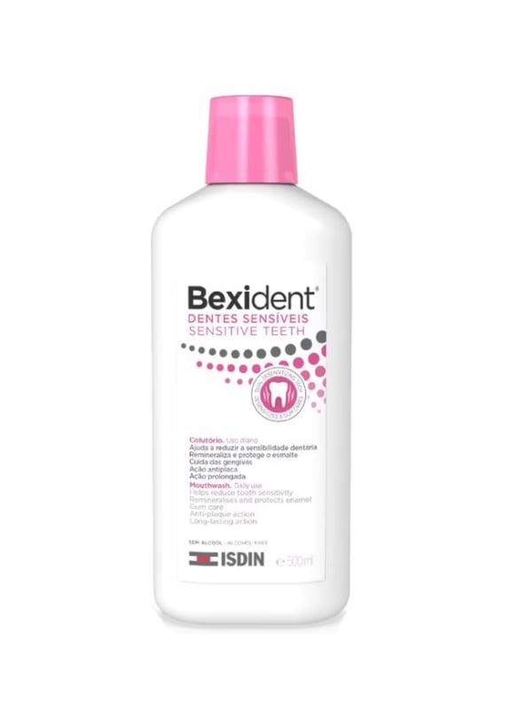 ISDIN Bexident Sensitive Teeth Mouthwash Refreshing Flavor 500ml