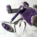 EcoTools Amethyst Facial Roller Dual-Ended Massage Tool, 1 Count