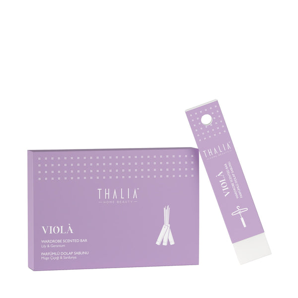 Thalia Wardrobe Scented Bar Lily & Geranium Fragrance 3 Pieces