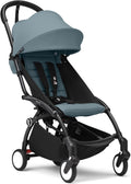 Stokke YOYO3 6+ Months Stroller with Black Frame and Aqua Color Pack