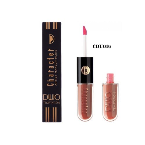 Character Dew Attention Two-Step Liquid Lipstick CDU016 Base Color and Lip Gloss
