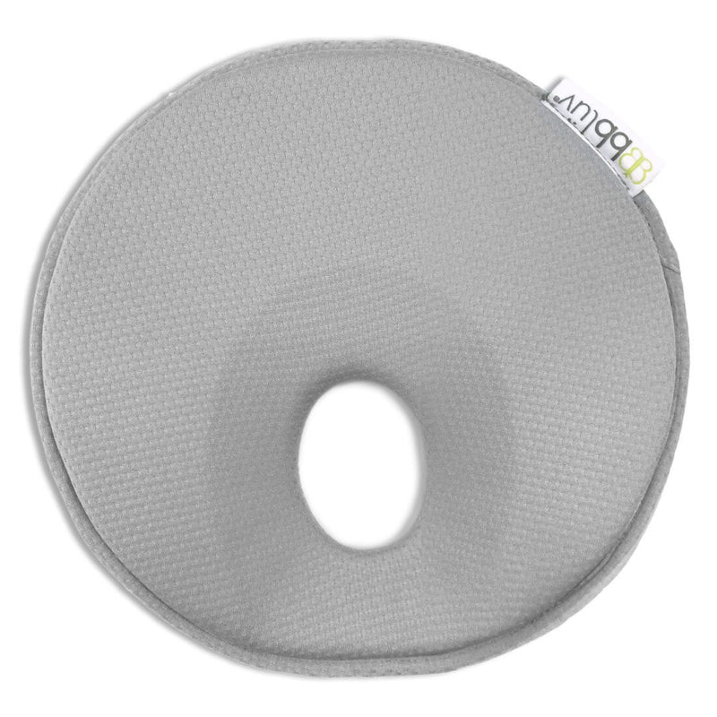 Bbluv Pilo Ergonomic Baby Headrest Pillow Breathable Mesh Cool Grey