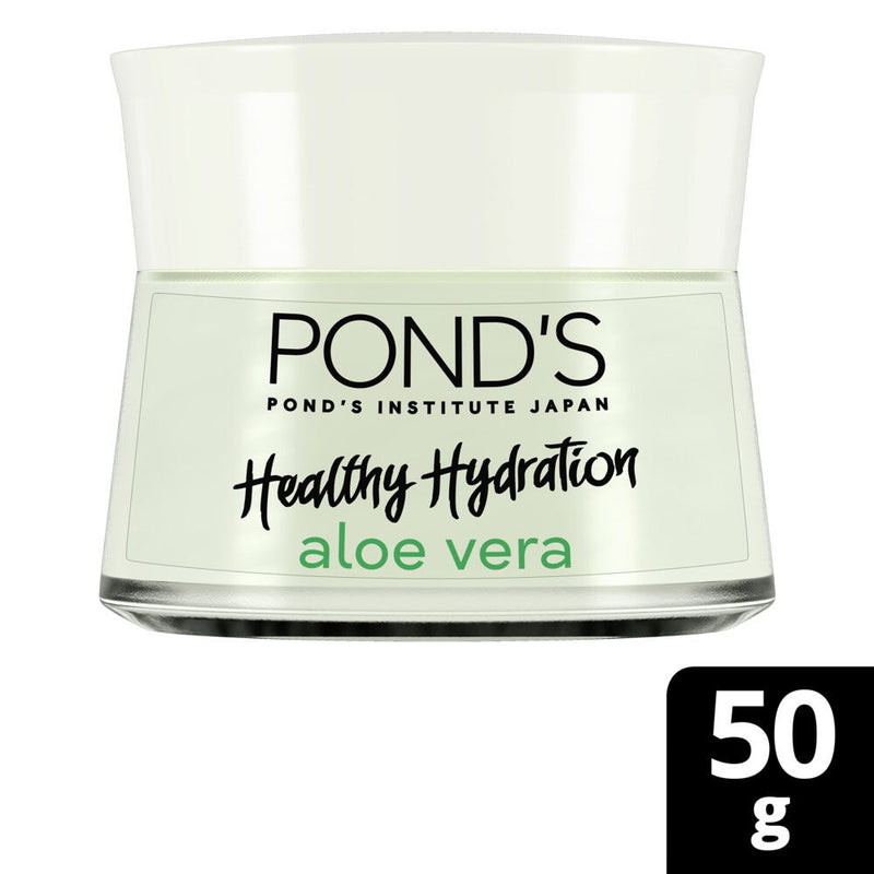 Pond's Aloe Vera Gel Moisturizer Hydrating Face Gel Nutri-Oils Vitamins B & E 50ml