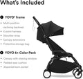Stokke YOYO3 6+ Months Stroller Frame and Color Pack, Black, Up to 15 kg