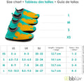 BBLuv Shooz Protective Water Shoes Xtra Small Aqua, SPF 50+