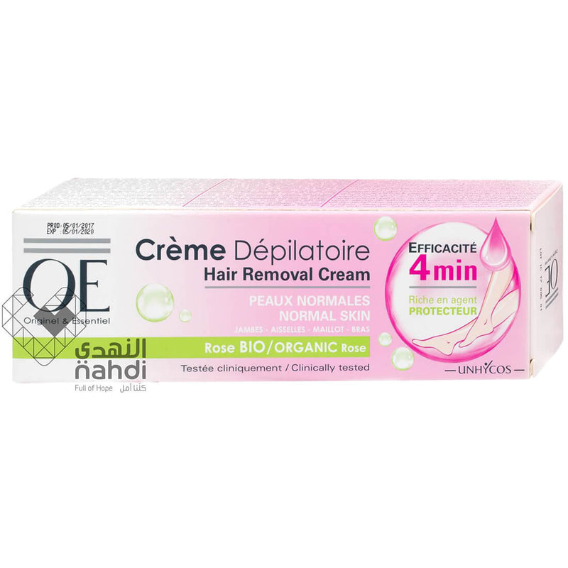 OE Hair Removal Cream for Normal Skin, Rose, 100 ml