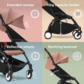 Stokke YOYO3 6+ Months Stroller Black Frame Ginger Color Pack