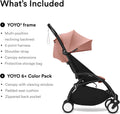 Stokke YOYO3 6+ Months Stroller Black Frame Ginger Color Pack