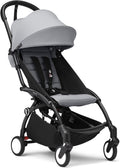 Stokke YOYO3 6+ Stroller Frame and Color Pack, Black Frame, Stone, 6 Months+