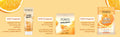 Pond's Orange Face Wash Liquid Cleanser with Aloe Vera, Orange, Vitamins B and E