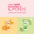 Pond's Orange Face Wash Liquid Cleanser with Aloe Vera, Orange, Vitamins B and E