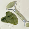 EcoTools Jade Facial Roller and Gua Sha Stone Duo, 2 Piece