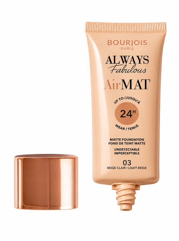Bourjois Always Fabulous Air Mat Matte Foundation Light Beige 03