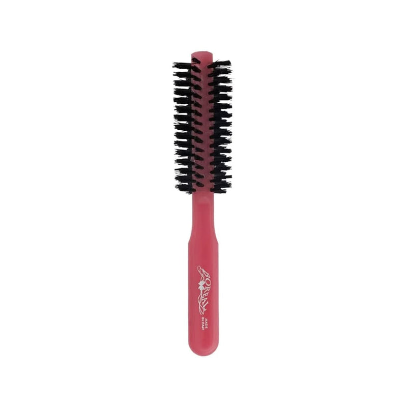 Boreal Rotating Plastic Hairbrush 40mm Medium Soft Flexible Bristles Multi-Color 766D