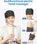 Renpho Head Scalp Massager 3 Modes with Heat, Adjustable Headband, USB Rechargeable