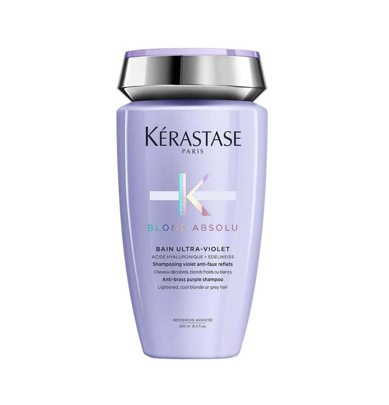 Kerastase Blond Absolu Ultra-Violet Shampoo, Hyaluronic Acid, Edelweiss, 250ml