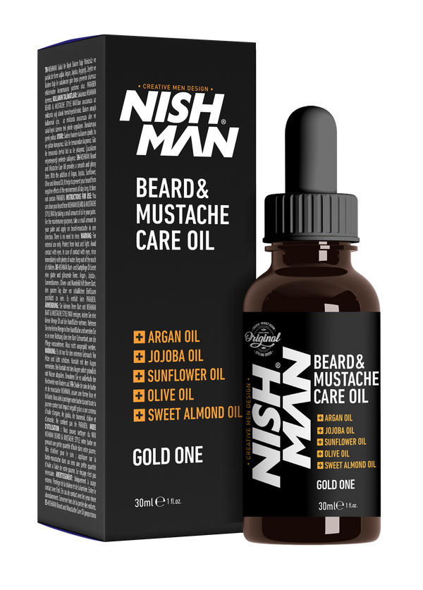 Nishman Beard & Mustache Care Oil Natural Oils 30 ml