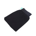Spa System Moroccan Bath Loofah Mitt Black Soft Exfoliating Body Scrubber