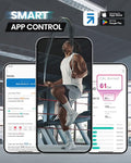 RENPHO Smart Jump Rope with App, Adjustable PVC Steel Cable, LCD Counter, Corded and Cordless Modes