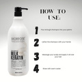 Morphos Keratin Milk Shampoo Nourishing Hair Care