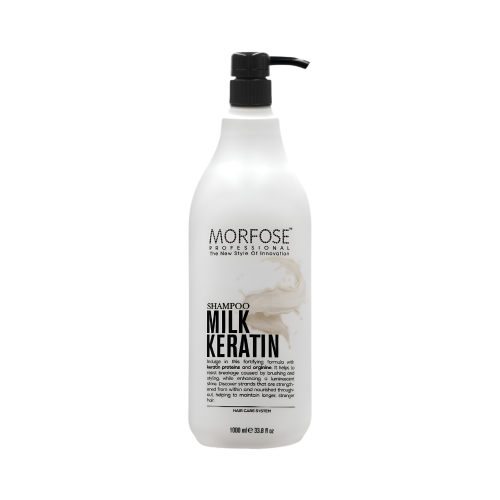 Morphos Keratin Milk Shampoo Nourishing Hair Care