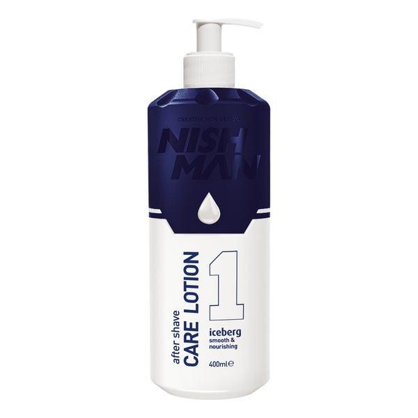 Nishman After Shave Lotion Alcohol-Free Moisturizing Aloe Extract 400 ml