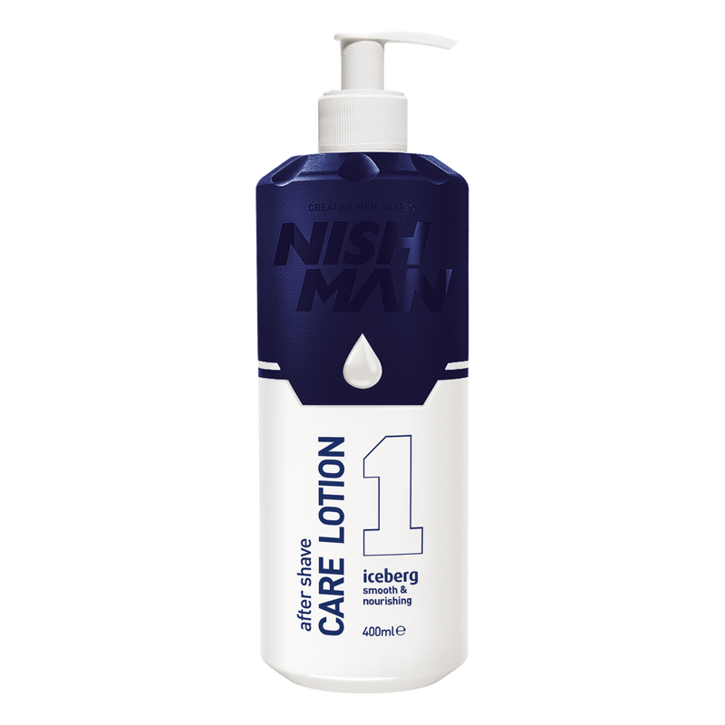 Nishman After Shave Lotion Alcohol-Free Moisturizing Aloe Extract 400 ml