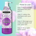 Morphos 2-in-1 Keratin Shampoo Cleansing and Conditioning Formula for Damaged Hair 1000ml