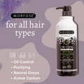 Morphos Activated Charcoal Purifying Scalp Shampoo 1000ml