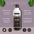 Morphos Activated Charcoal Purifying Scalp Shampoo 1000ml