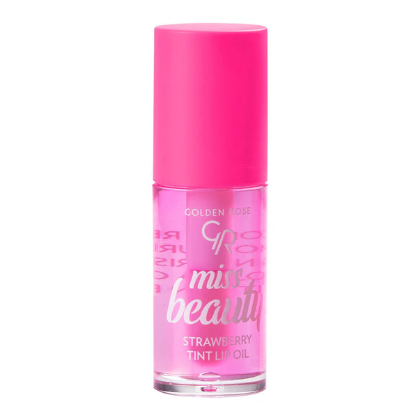 Golden Rose Miss Beauty Tint Lip Oil Strawberry Hydrating Shine