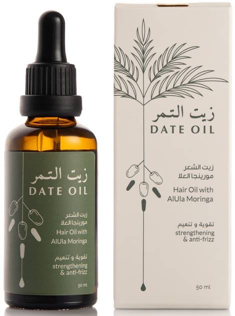 Date Oil Hair Oil with Moringa of Alula, 50 ml