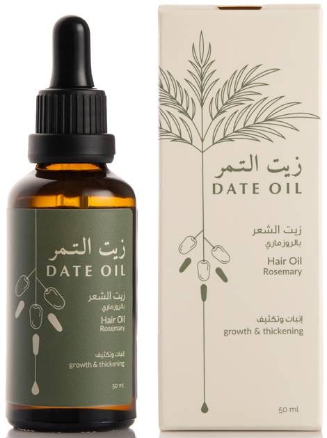 Date Oil Rosemary Hair Oil Nourishing Scalp and Strand Care 50 ml