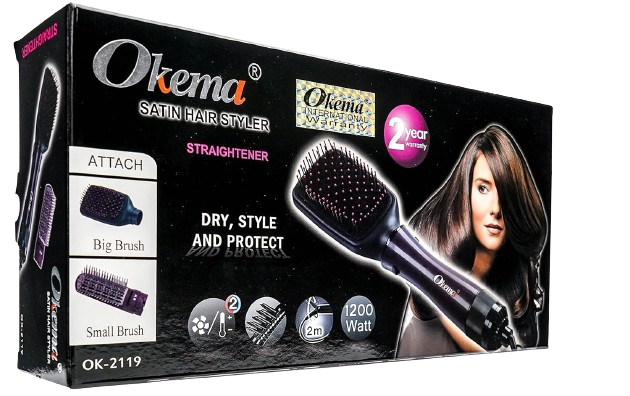 Okema Hair Styler OK2119 Fast-Drying Hair Styling Tool