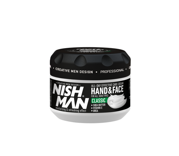 Nishman Classic Cream Moisturizer for Hands, Face and Body 300 ml