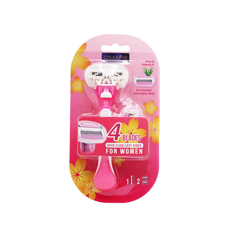 Lina Rose Breeze Plus Women's Razor Aloe Vera Moisturizing Strip