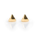 Studex Metal Stud Earrings 316 Stainless Steel 24K Gold Plated 1 Pair