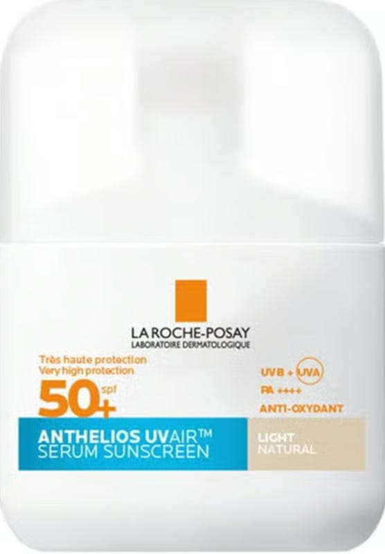 La Roche-Posay Anthelios UVAIR Serum Sunscreen SPF 50+ Tinted Light Finish 50 ml