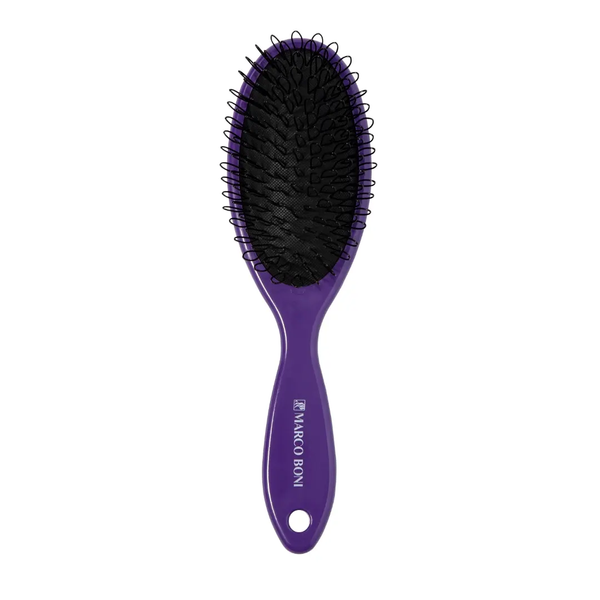 Marco Boni Oval Hair Brush for Hair Extensions Purple REF 7704