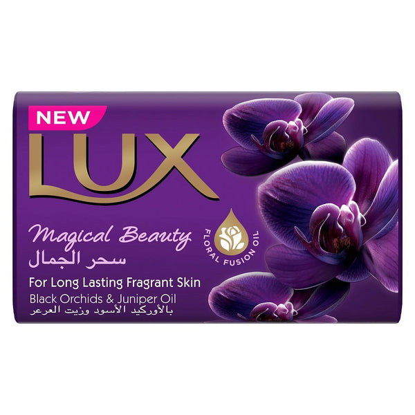 LUX Magical Beauty Soap Bar Floral Fusion Oil Black Orchid Scent 170 g
