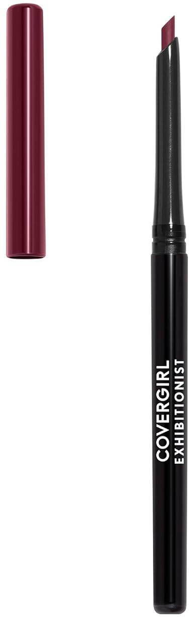 CoverGirl Exhibitionist Lip Liner Self-Sharpening Pencil Shea Butter 235 Plum Partner