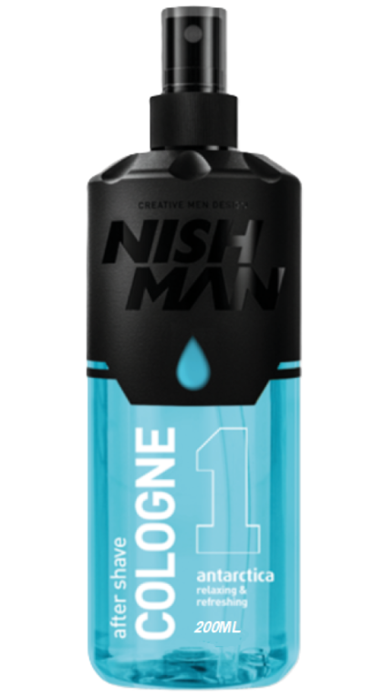 Nishman After Shave Cologne Spray Eau de Toilette Antarctica 200 ml