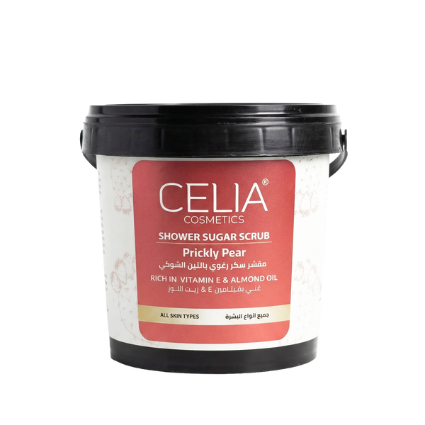 Celia Prickly Pear Foaming Sugar Body Scrub Exfoliator 600g