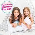 We Cool Ily DIY Deluxe Jewelry Accessories Kit, Friendship Threads, Beads, Charms and Scrunchie Supplies, 1500+ Pieces
