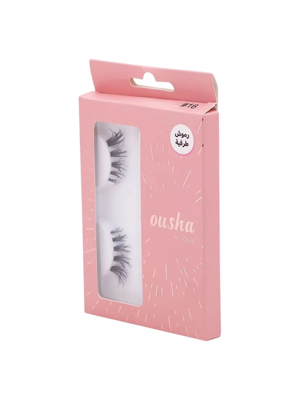 Osha Single-Layer Eyelash Extensions Natural Look No. 16