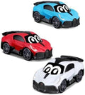 Bbjunior Bugatti Divo Freewheel Toy Car Red Blue White