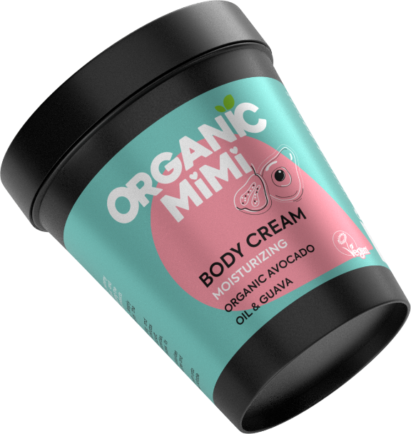 Organic Mimi Body Cream Avocado & Guava Moisturizing Formula 200 ml